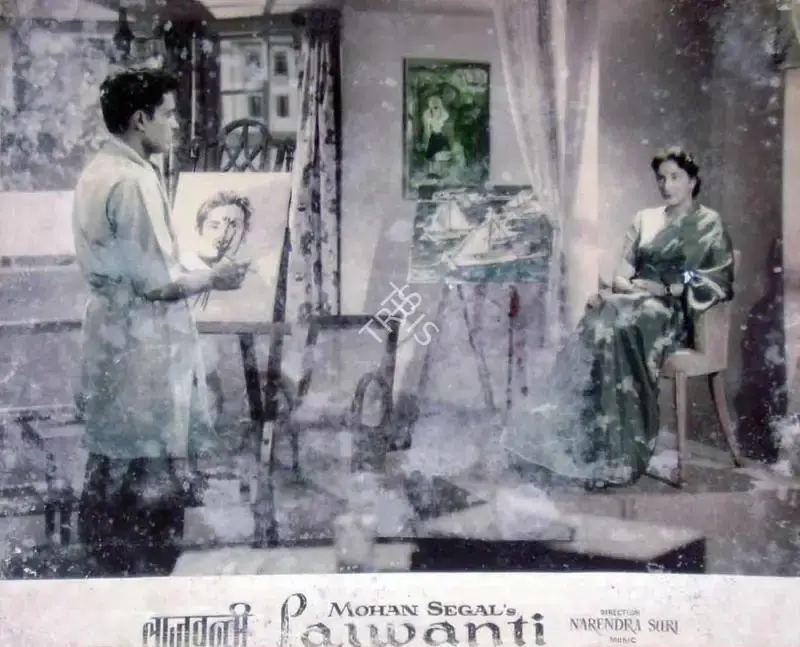 M.N. Malhotra (Cinematographer), Lajwanti, 1958, Lobby Card