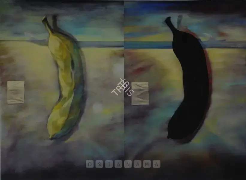 Sudarshan Shetty (Artist), Losing Oneself While Saying The Same Thing Again, 2005, Painting