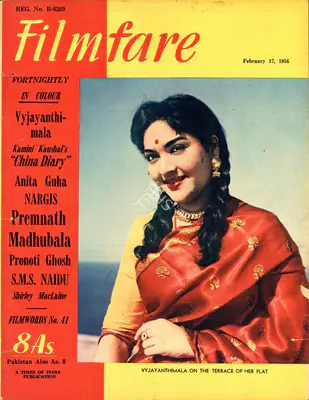 C.R. Mandy (Editor), Filmfare, 1956, Magazine