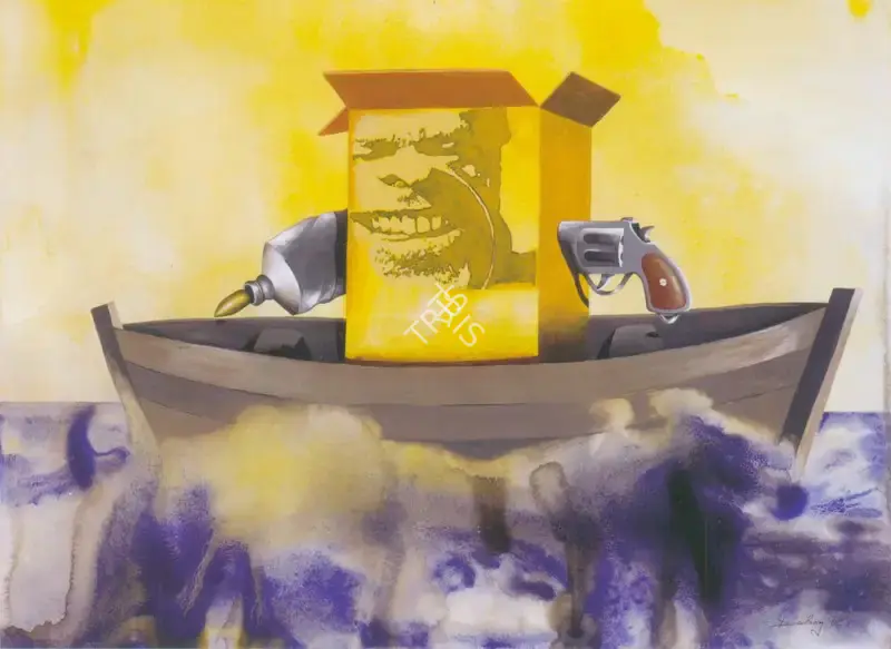 Debraj Goswami (Artist), Untitled, 2006, Painting