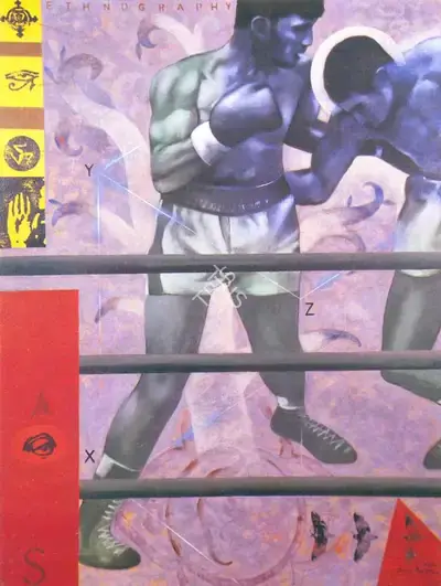 Baiju Parthan (Artist), Ethnography-Spectacle And Artifice, 2001, Painting