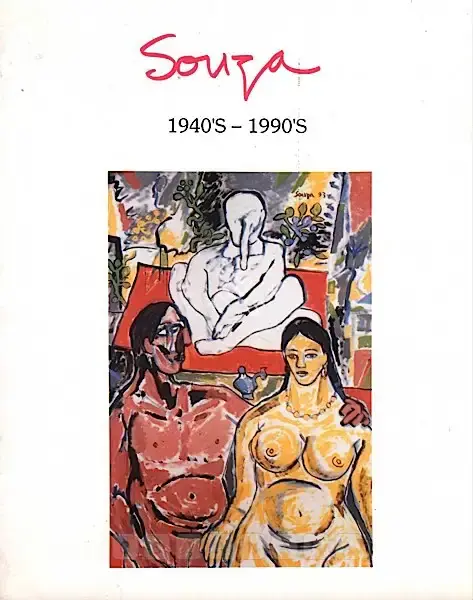 F.N. Souza (Artist), Souza 1940s - 1990s, 1993, Solo Exhibition Catalogue