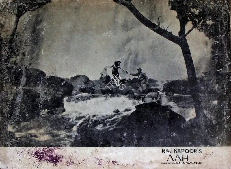 Jaywant Pathare (Cinematographer), Aah, 1953, Lobby Card