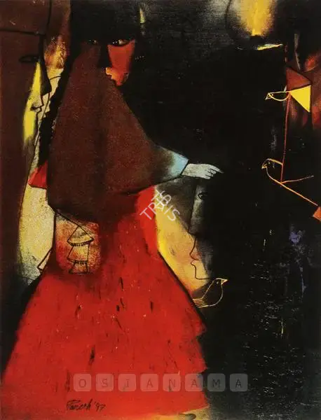 Paresh Maity (Artist), Untitled, 1997, Painting