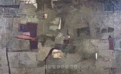 Ramkumar (Artist), Untitled, 1960, Painting