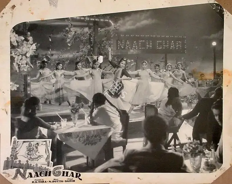R.S. Tara (Producer), Naach Ghar, 1959, Lobby Card