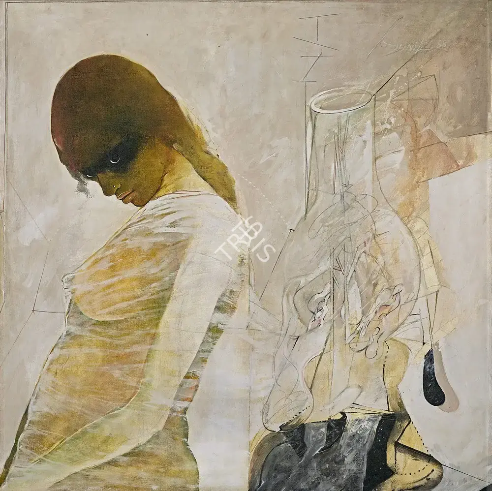 Sunil Das (Artist), Untitled, 1988, Painting