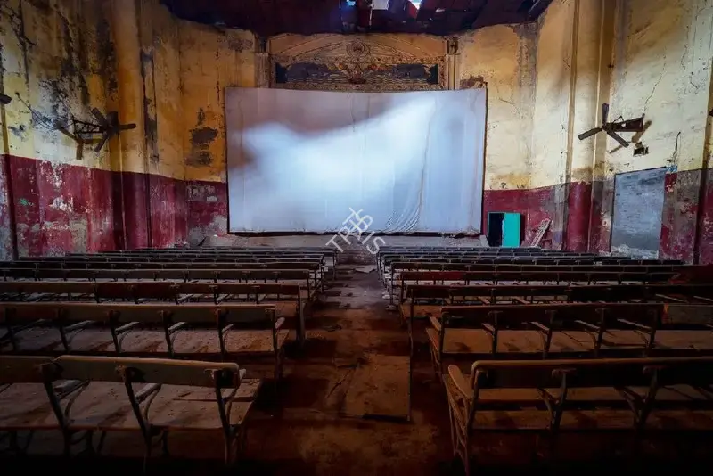 Hemant Chaturvedi (Photographer), Inside Roxy Talkies, Agra, Uttar Pradesh, 2024, Contemporary Photograph