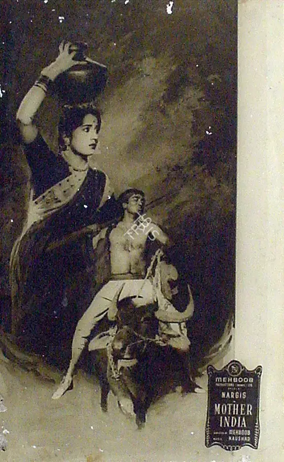Faredoon A. Irani (Cinematographer), Mother India, 1957, Lobby Card
