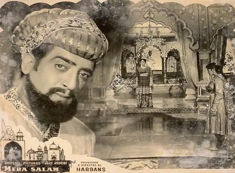 Harbans (Producer), Mera Salam, 1957, Lobby Card