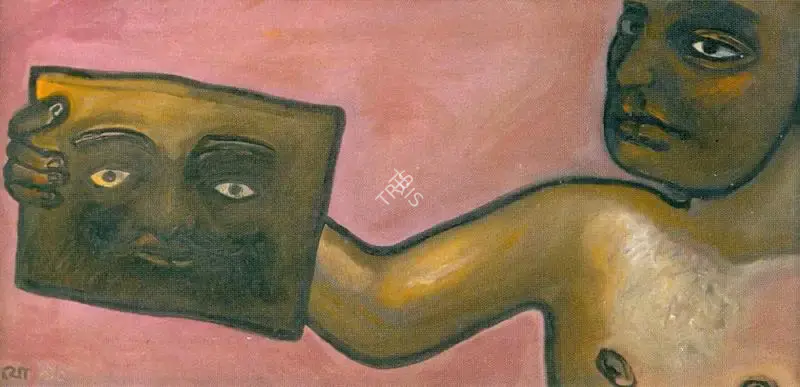 Jogen Chowdhury (Artist), Untitled, 1990, Painting