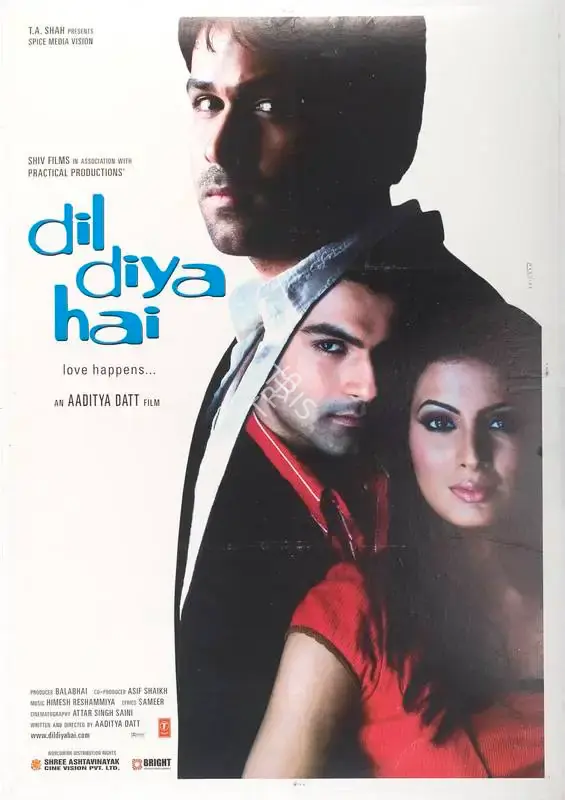 Balabhai (Producer), Dil Diya Hai, 2006, Full Sheet Poster