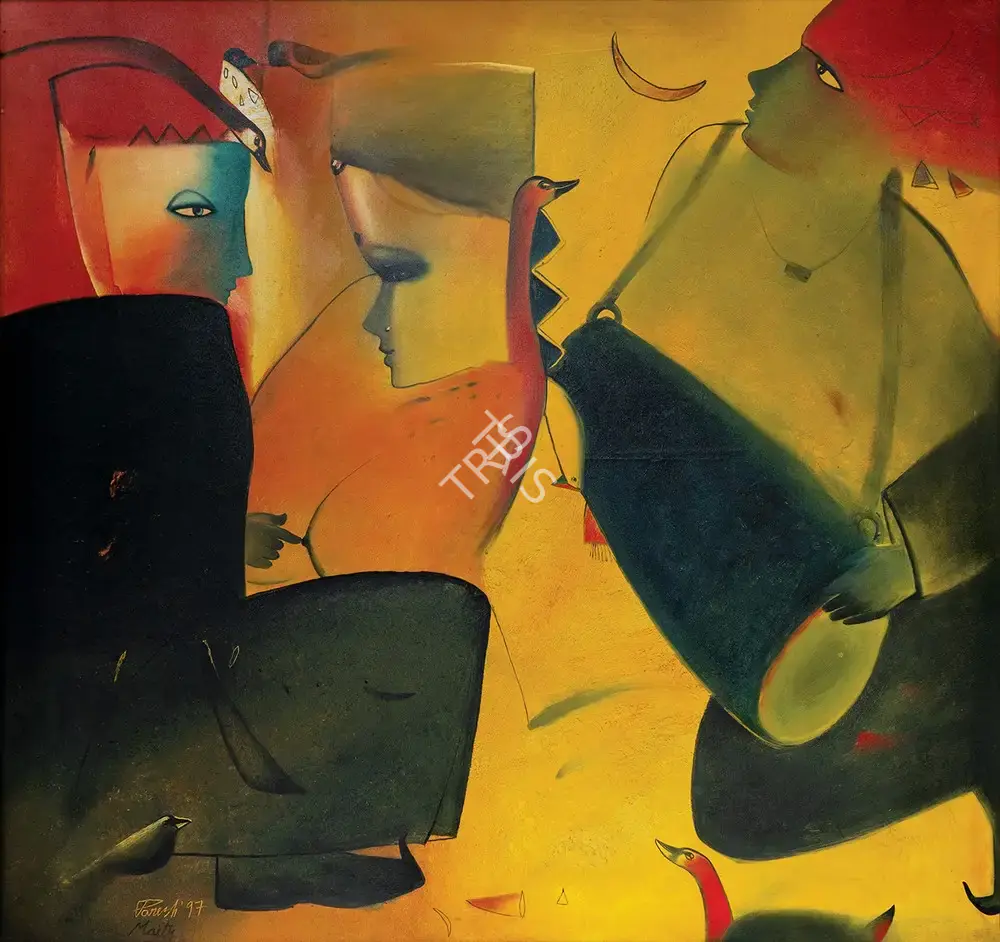 Paresh Maity (Artist), Untitled, 1997, Painting
