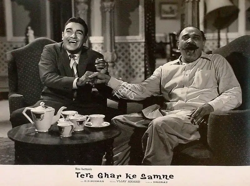 Dev Anand (Producer), Tere Ghar Ke Samne, 1963, Lobby Card