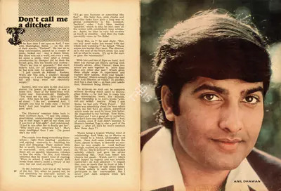 N. Bharathi (Interviewer), Don't Call Me a Ditcher, 1973, Conversation