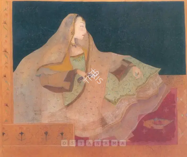 Tagore, Abanindranath (Artist). Nur Jahan, n.d. | Painting, 2000 · Sotheby's