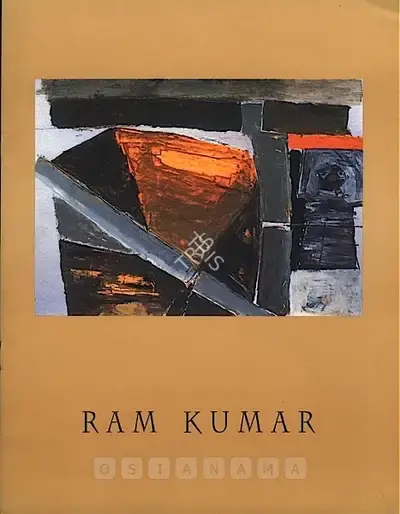 Ramkumar (Artist), Recent Works by Ram Kumar, 1996, Solo Exhibition Catalogue
