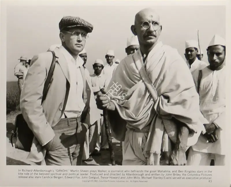 Ronnie Taylor (Cinematographer), Gandhi, 1982, Lobby Card