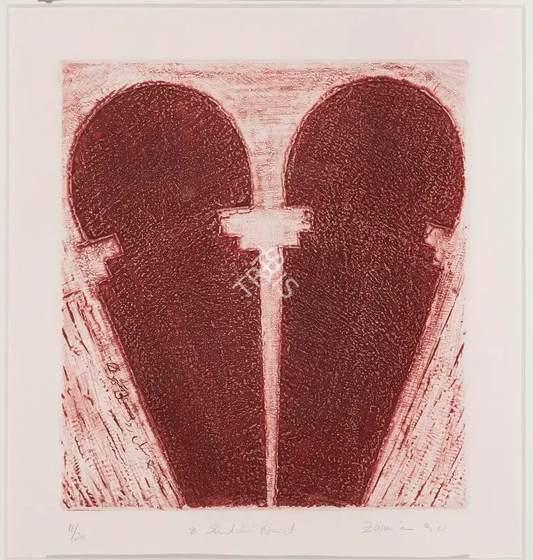 Zarina Hashmi (Artist), 8 Shibli Road, 1990, Graphic Art