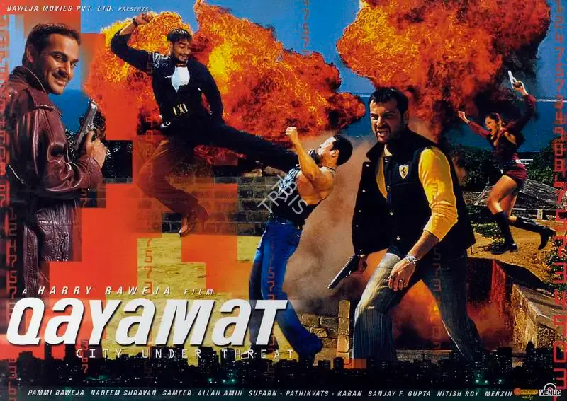 Pammi Baweja (Producer), Qayamat, 2003, Lobby Card