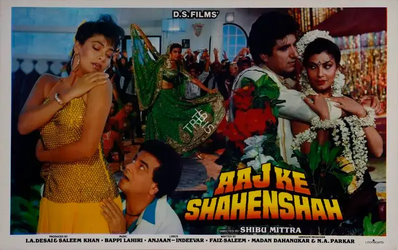 I.A. Desai (Producer), Aaj Ke Shahenshah, 1990, Lobby Card