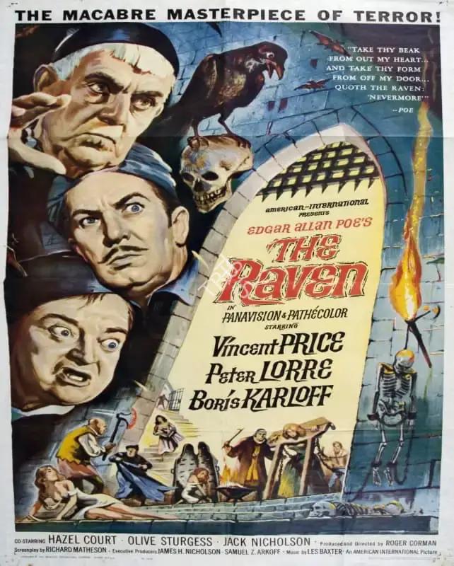 Roger Corman (Producer), The Raven, 1963, Poster