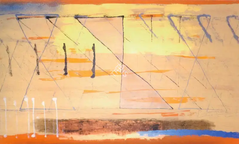S. Harshavardhana (Artist), Untitled, 2006, Painting
