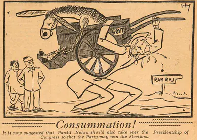 Basu Chatterjee (Cartoonist), Consummation !, 1951, Cartoons