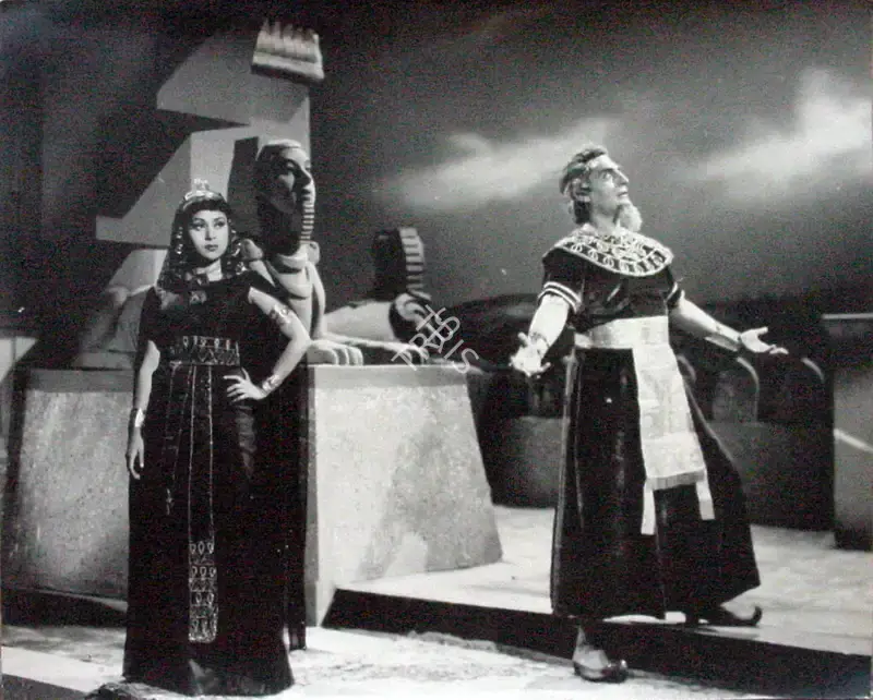 S.D. Narang (Producer), Yahoodi Ki Ladki, 1957, Photographic Still