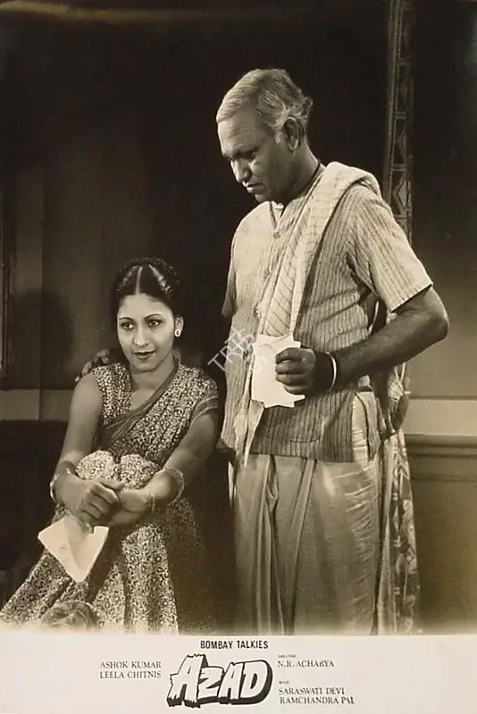 Himanshu Rai (Producer), Azad, 1940, Lobby Card