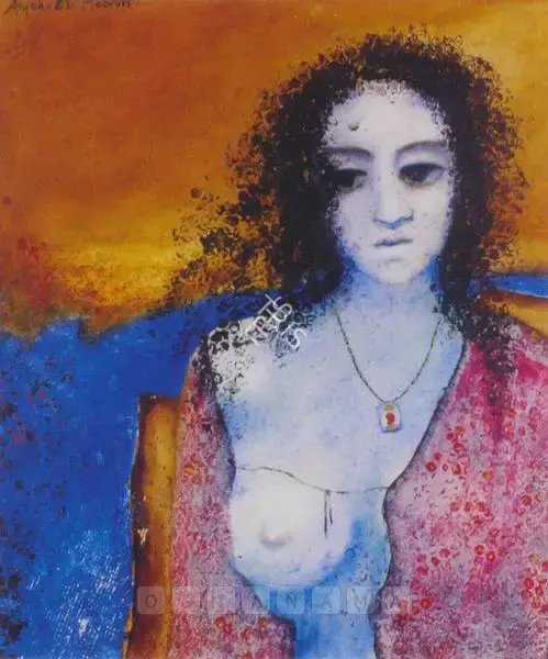 Anjolie Ela Menon (Artist), Women, 1980, Painting