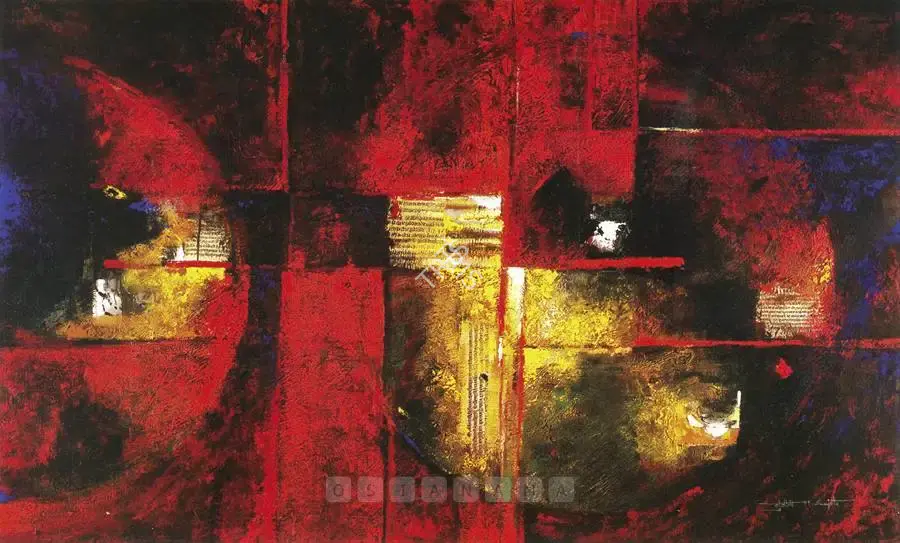 Sujata Bajaj (Artist), Memories, 1999, Painting