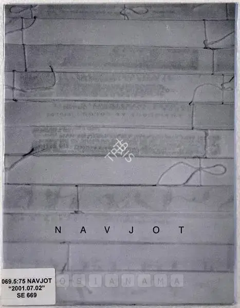 Navjot (Artist), Between Memory and History, 2001, Solo Exhibition Catalogue