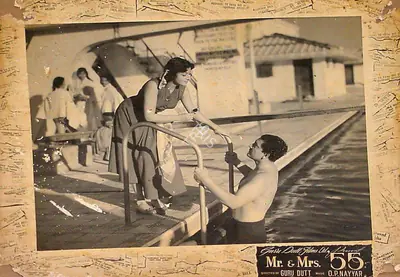 V.K. Murthy (Cinematographer), Mr And Mrs 55, 1955, Lobby Card