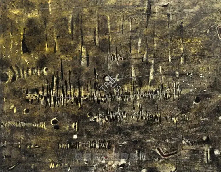 Balraj Khanna (Artist), The Marshes, 1966, Painting