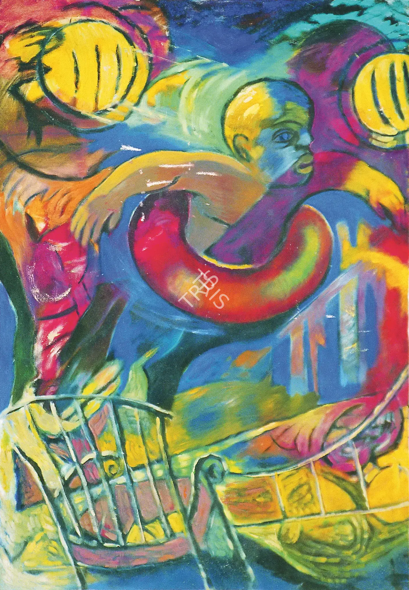 Thozhur, Vasudha (Artist). Untitled, 1991 | Painting, Os.Mum/21.06.12, 2012 · Osian's