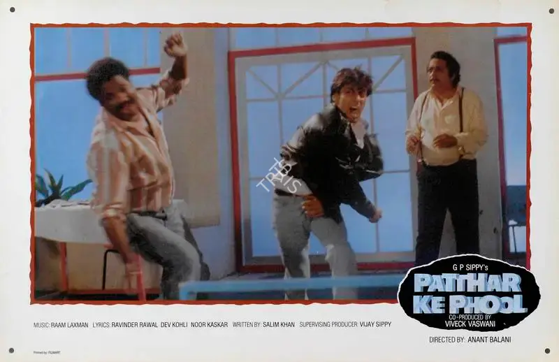 Nirmal Jani (Cinematographer), Patthar Ke Phool, 1991, Lobby Card