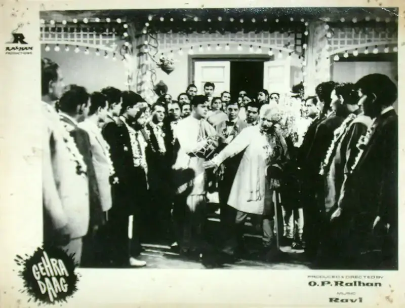 O.P. Ralhan (Director), Gehra Daag, 1963, Lobby Card