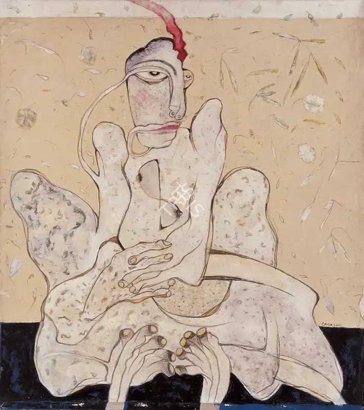 Jaya Ganguly (Artist), Untitled, 2002, Painting