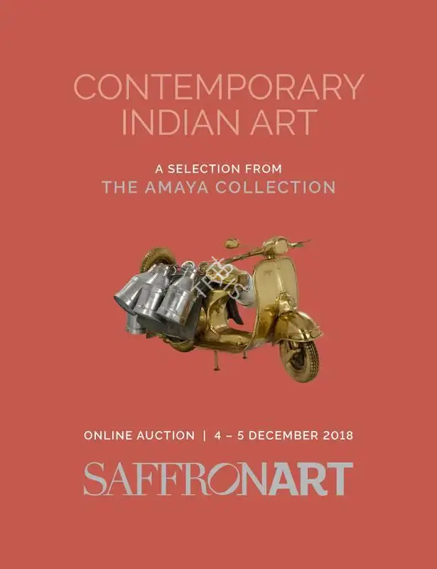 Saffronart (Auction House), Contemporary Indian Art, 2018, Auction Catalogue