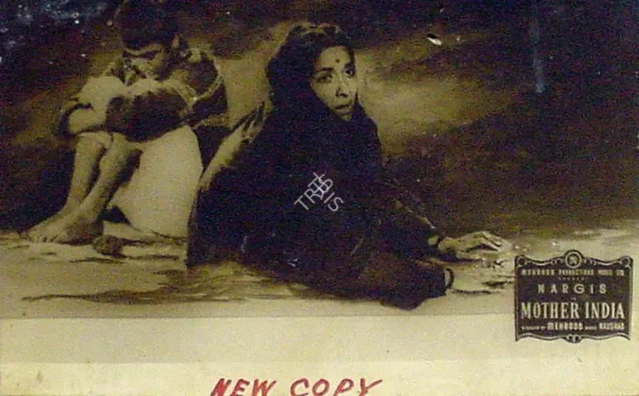 Faredoon A. Irani (Cinematographer), Mother India, 1957, Lobby Card