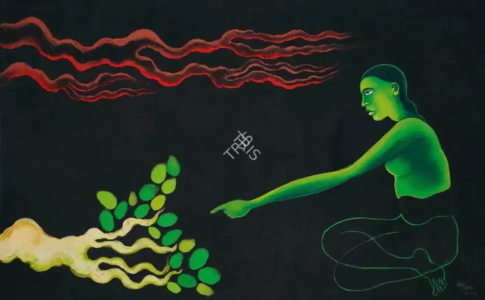 Arpana Caur (Artist), Choices, 2005, Painting