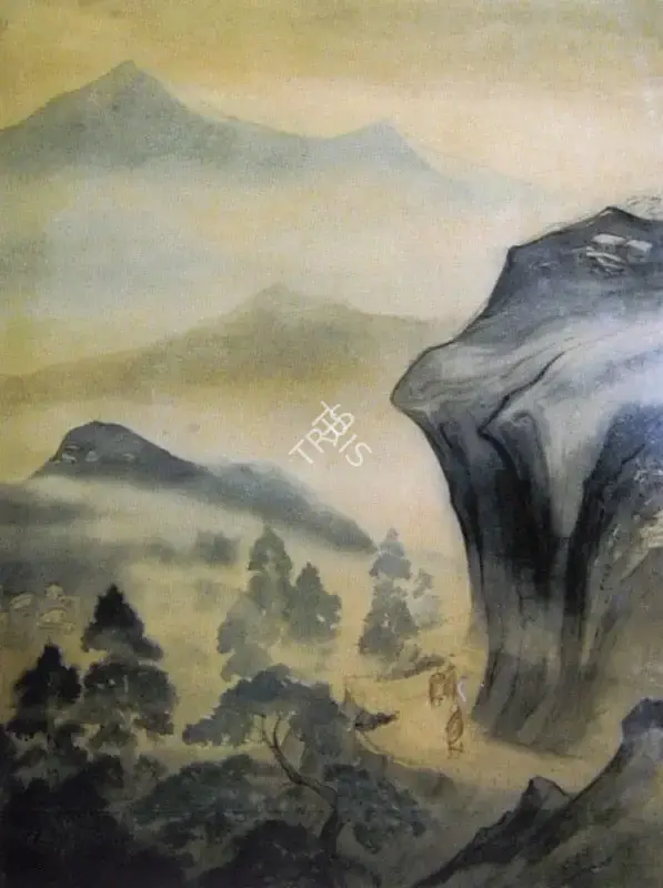 Gaganendranath Tagore (Artist), Himalayan Landscape, 1925, Painting