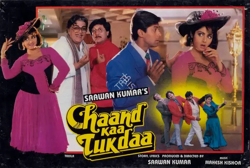 G.Shyam Kumar (Cinematographer), Chaand Kaa Tukdaa, 1994, Lobby Card