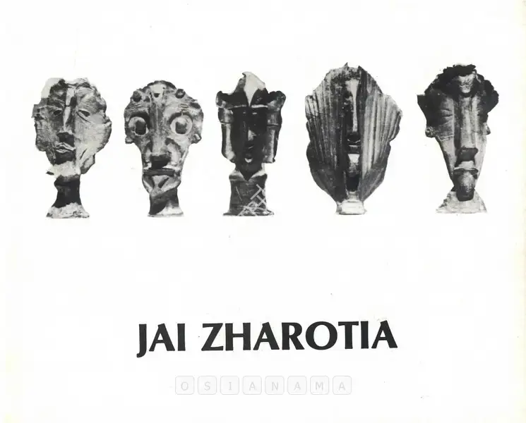 Jai Zharotia (Artist), Jai Zharotia, 1986, Solo Exhibition Catalogue