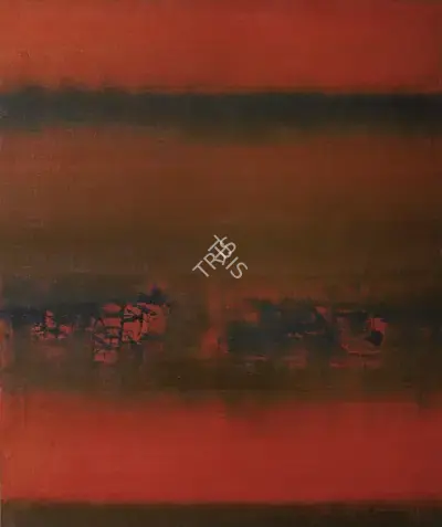 Gaitonde, V.S. (Artist). Untitled, 1963 | Painting, So.NeY/18.03.15, 2015 · Sotheby's