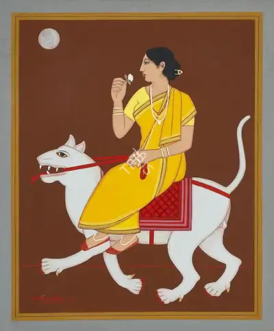 Lalu Prasad Shaw (Artist), Untitled, 1998, Painting