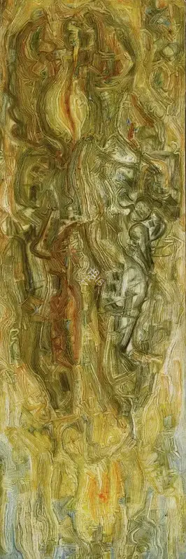 Ambadas (Artist), Painting No.6, 1969, Painting