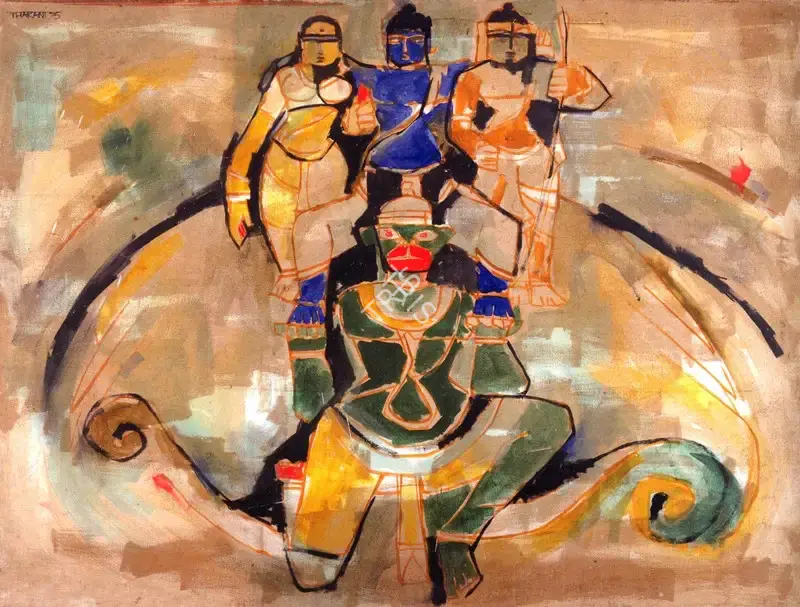 Thota Tharani (Artist), Untitled, 1975, Painting