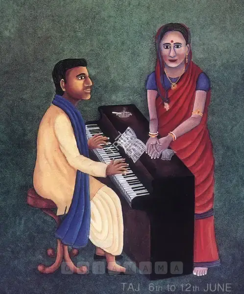 Nayanaa Kanodia (Artist), Naina Kanodia, 1995, Solo Exhibition Invitation